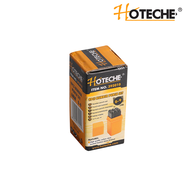 9PCS NUMBER STAMP SET