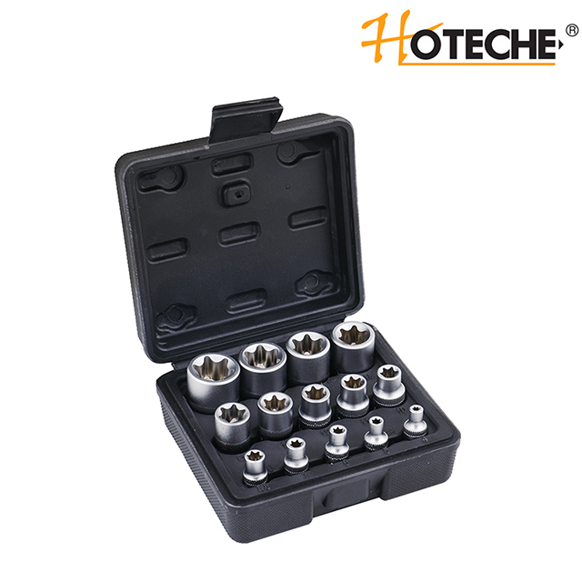 14PCS E-TYPE SOCKET WRENCH SET