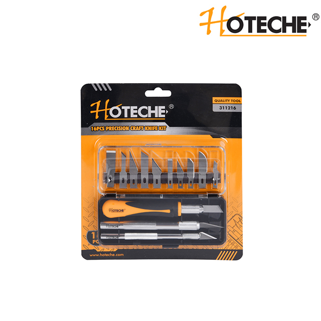 16PCS PRECISION CRAFT KNIFE KIT