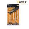 9PCS T-HANDLE HEX KEY SET WITH BALL END