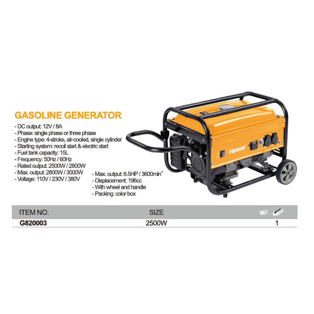 GASOLINE GENERATOR