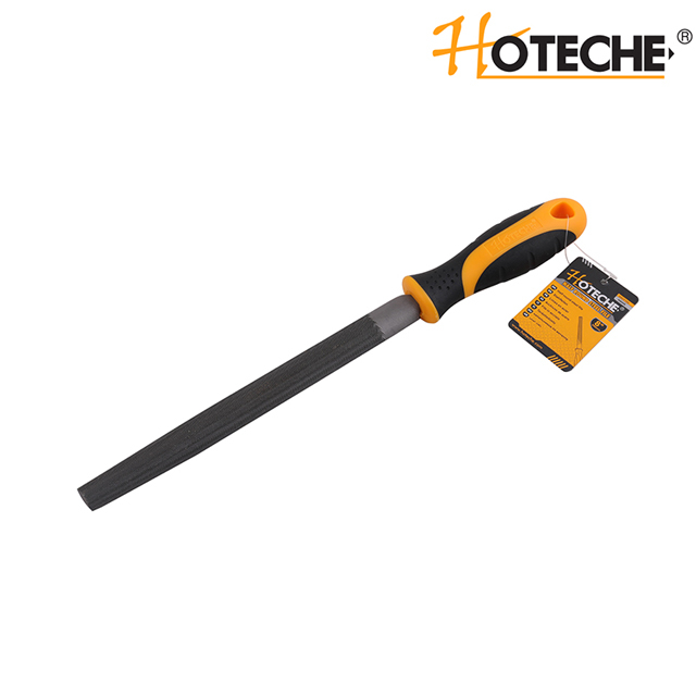 HALF ROUND STEEL FILE WITH HANDLE