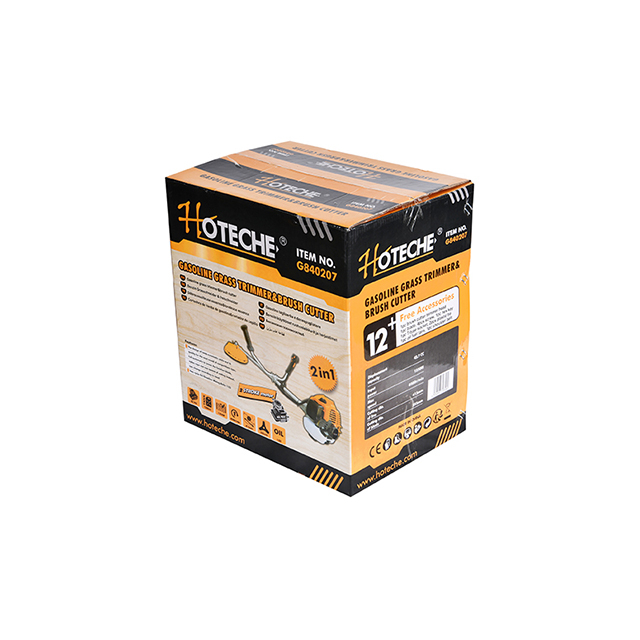 GASOLINE GRASS TRIMMER & BRUSH CUTTER