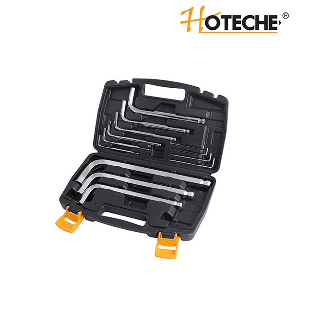 13PCS LONG HEX KEY SET WITH BALL END