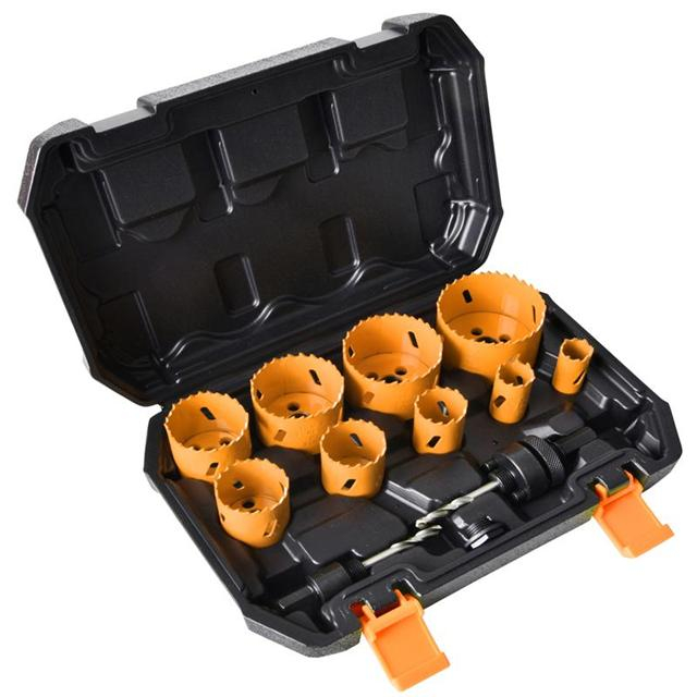 12PCS BI-METAL HOLE SAW SET