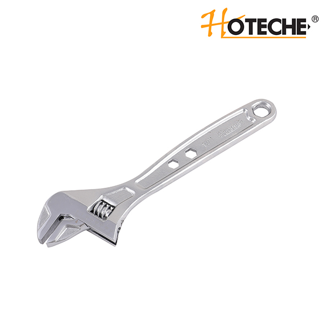 Adjustable Wrench Nickle Plated
