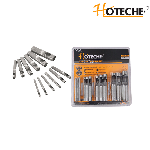 Hoteche Leather punch set, 12 pcs - HT391112 - merXu - Negotiate prices!  Wholesale purchases!