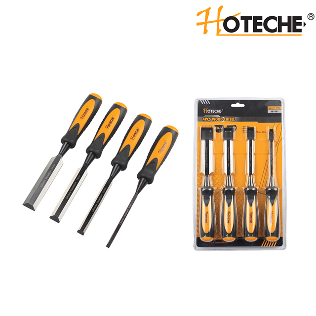 4PCS WOOD CHISEL SET
