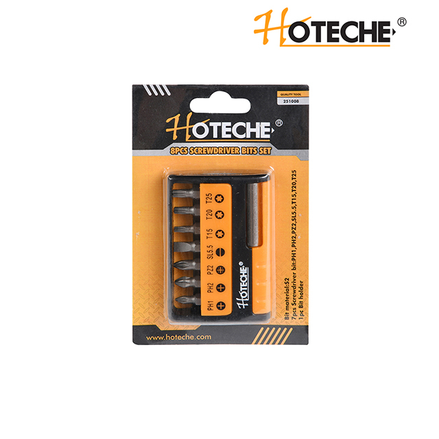8PCS SCREWDRIVER BITS SET