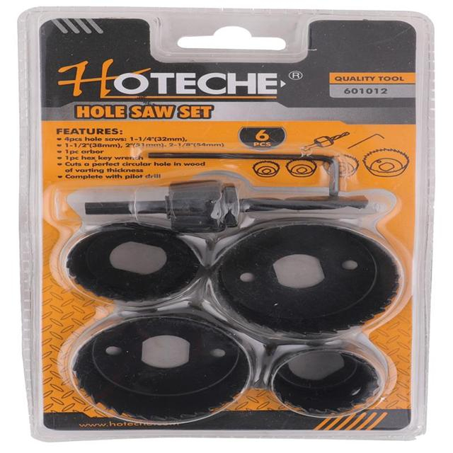 6PCS HOLE SAW SET