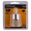 WIRE END BRUSH WITH SHANK 25MM