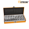 18pcs 1/4“&1/2”Dr. HEX bit socket set 