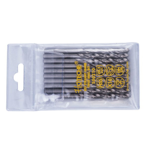 HSS STRAIGHT SHANK TWIST DRILL BIT,FULLY POLISHED,EDGE GROUNDED