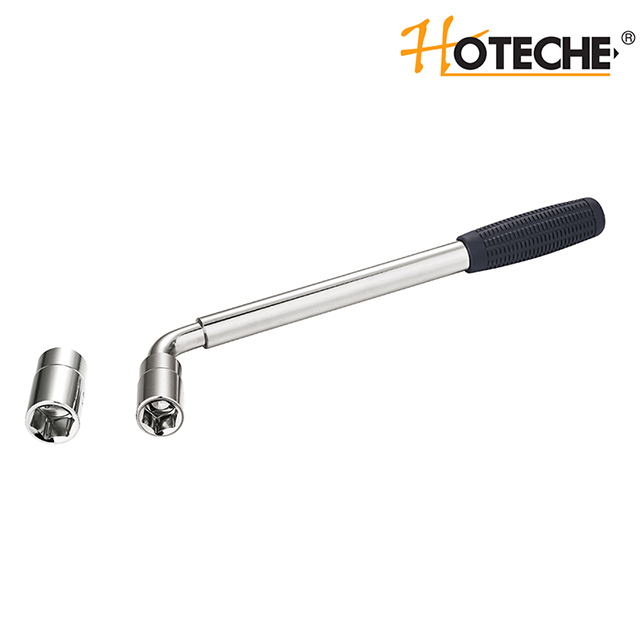 L type telescopic nut wrench 