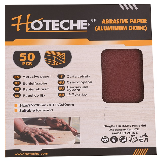50pcs ABRASIVE PAPER（ALUMINUM OXIDE） 