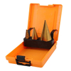 3Pcs HSS Step Drill Bit Set