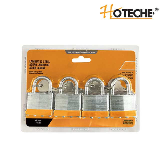 laminated padlock set