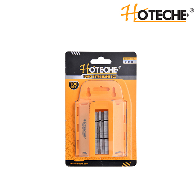 100PCS T-TYPE BLADES BOX