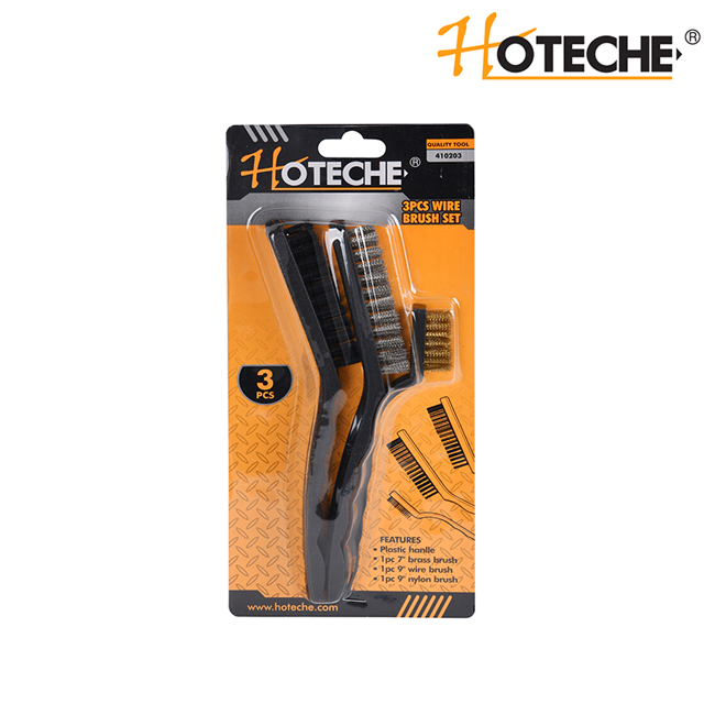 3PCS WIRE BRUSH SET