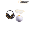 SAFETY GOGGLE & DUST MASK & EAR DEFENDERS 