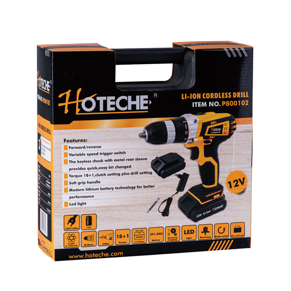 12V LITHIUM CORDLESS DRILL - Buy 12V LITHIUM CORDLESS DRILL Product on