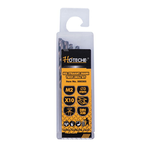 HSS M2 STRAIGHT SHANK TWIST DRILL BIT,FULLY GROUND