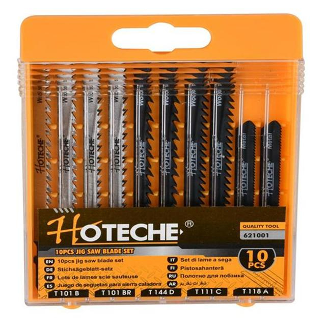 10PCS JIG SAW BLADE SET
