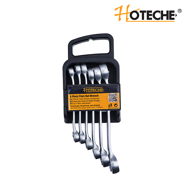 6pcs flare nut wrench