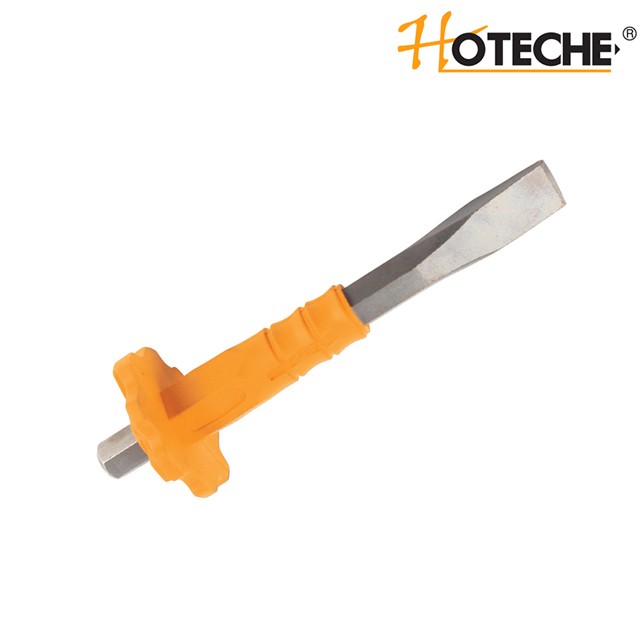 FLAT COLD CHISEL WITH SOFT GRIP