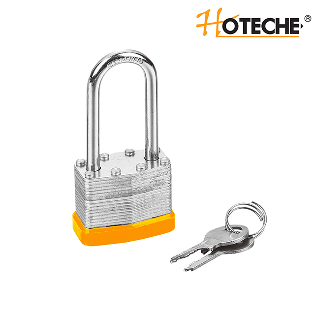 LAMINATED LONG SHACKLE PADLOCK