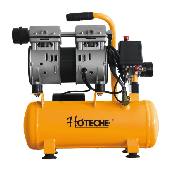 SILENT OIL FREE MINI AIR COMPRESSOR 8L 1HP