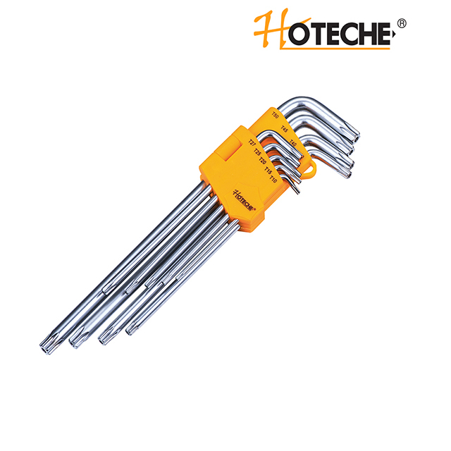 9PCS EXTRA LONG TORX KEY SET