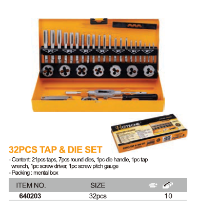 32PCS TAP&DIE SET-2