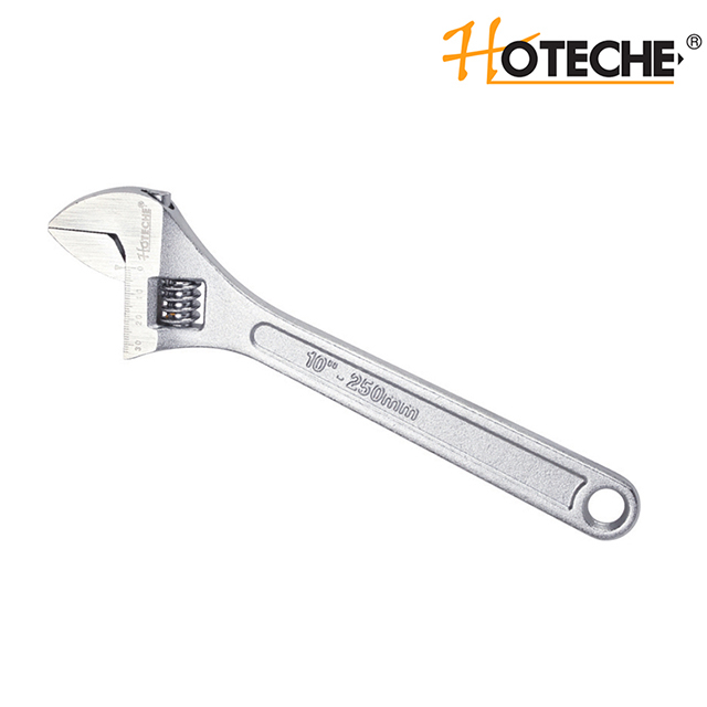 Adjustable Wrench Crome Plated