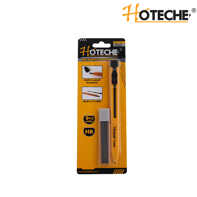 2PCS PLASTIC CARPENTER PENCIL