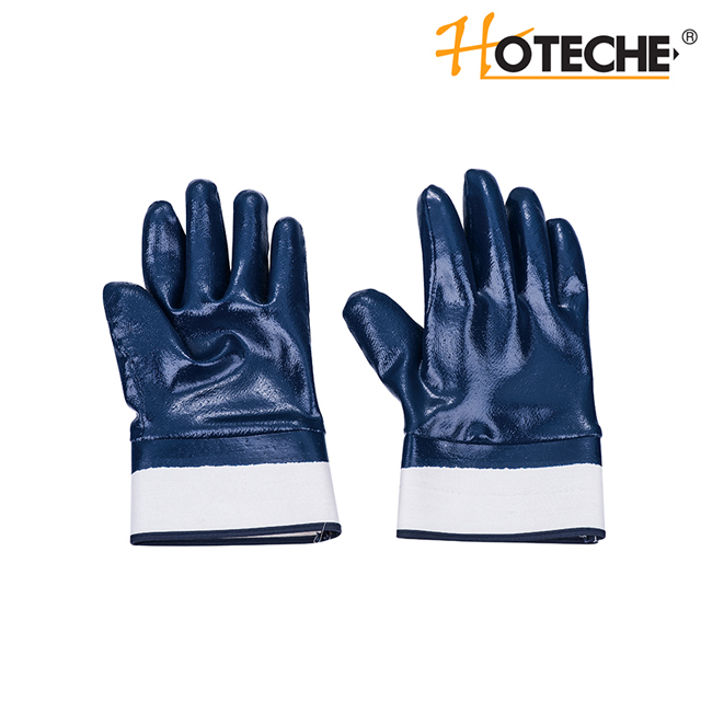 COTTON JERSEY NITRILE GLOVES