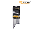 7PCS Fixed Ratchet Combination Spanner Set