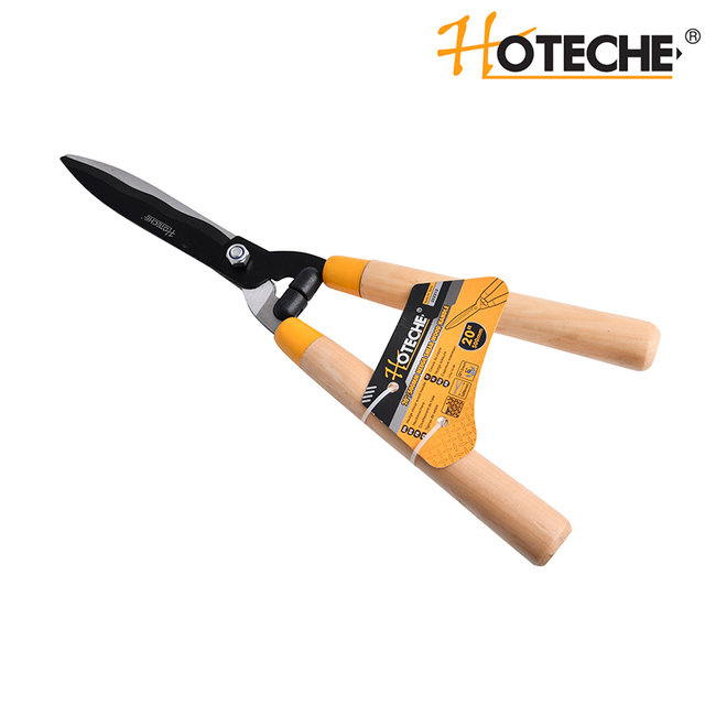 HEDGE SHEARS WOOD HANDLE