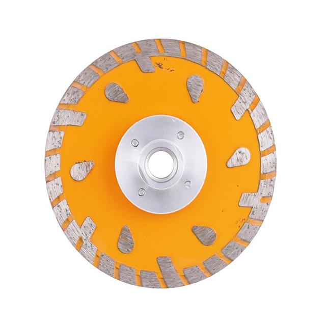 Flanged Diamond Cutting Disc (Turbo Type)
