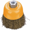 CUP WIRE BRUSH WITH NUT 